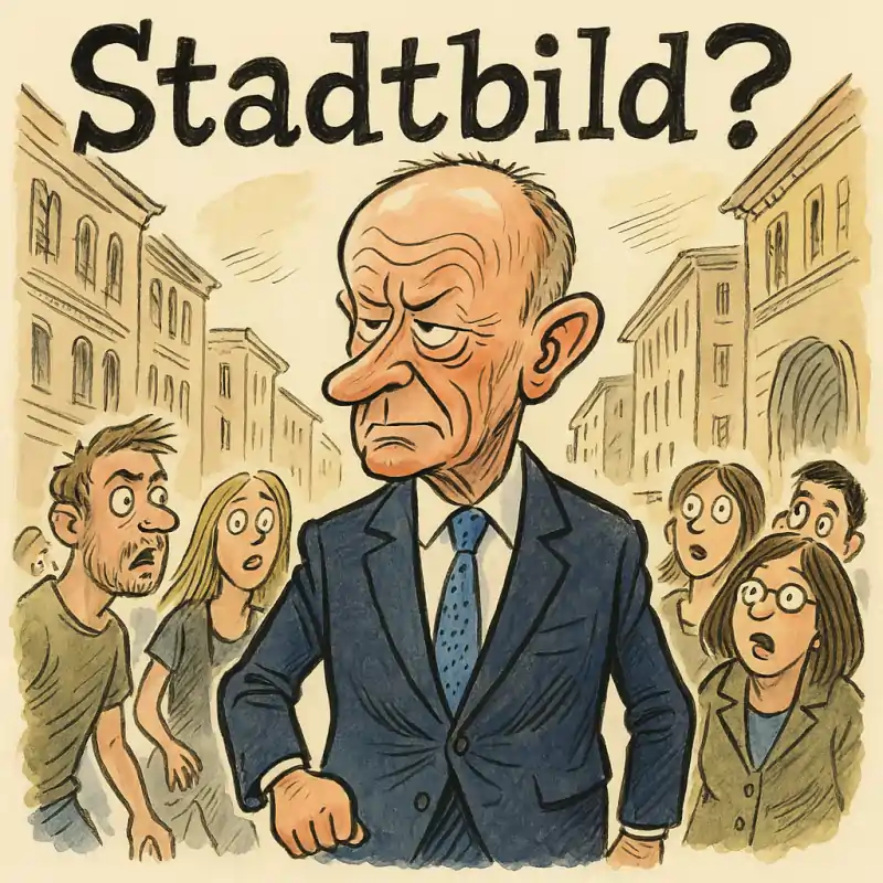 Comic of Friedlich Merz